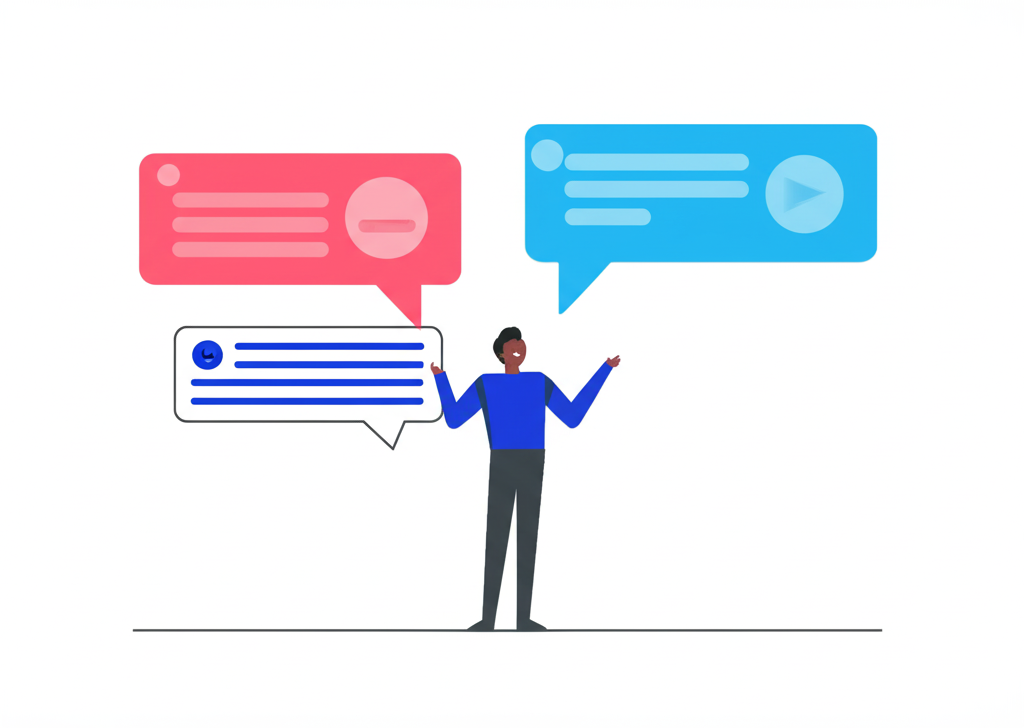 Contact illustration