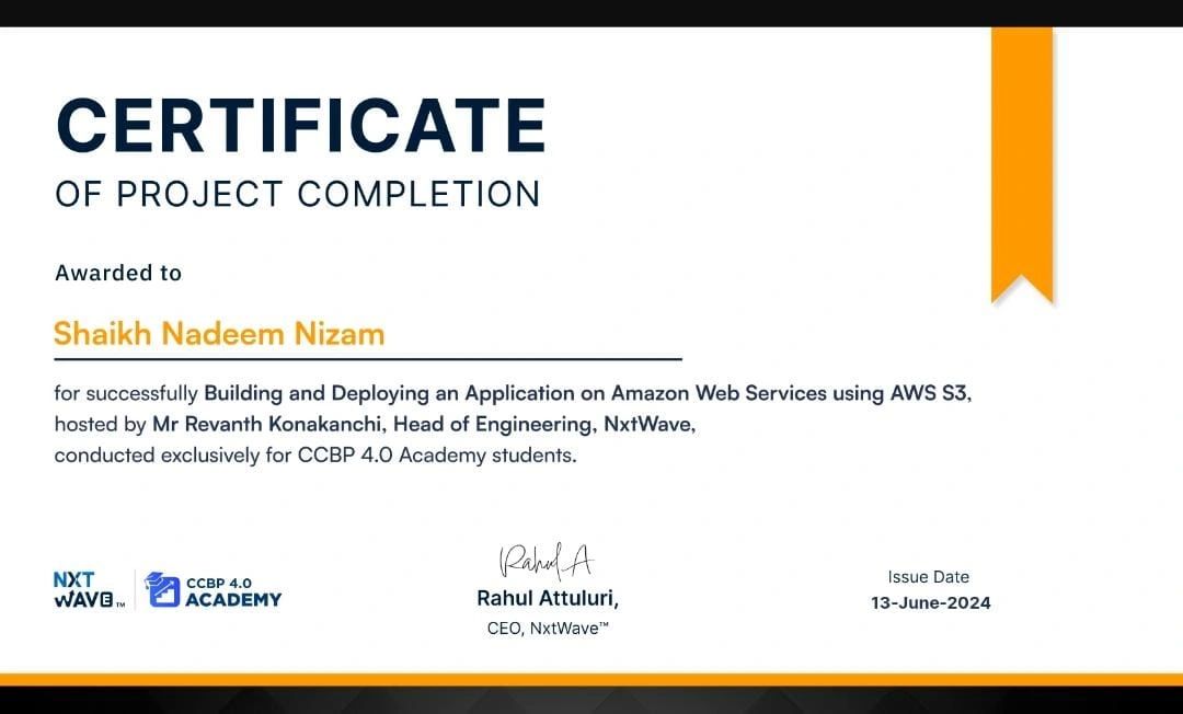 AWS Cloud Certificate